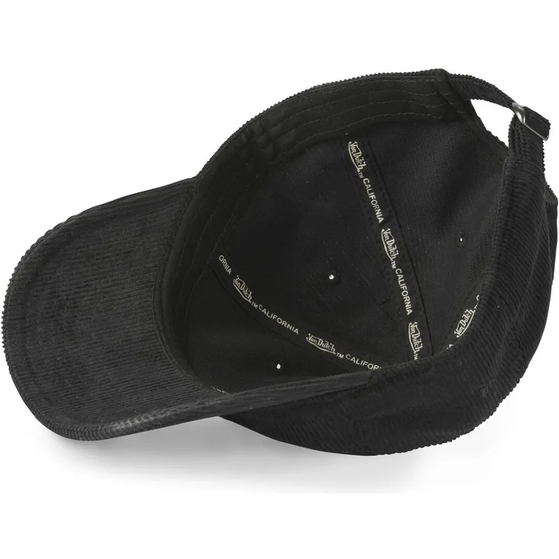 cap-zaobljena-black-adjustable-strap-von-dutch