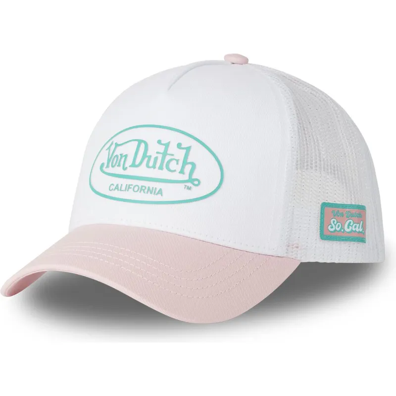 cap-zaobljena-pink-snapback-von-dutch
