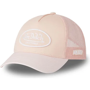 Cap zaobljena pink snapback Von Dutch
