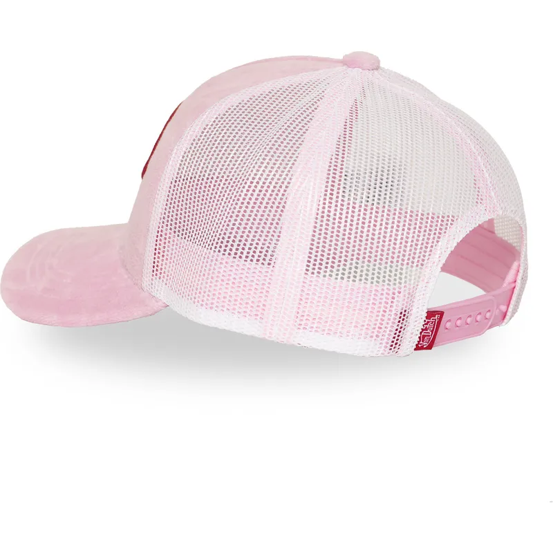 cap-zaobljena-pink-snapback-von-dutch