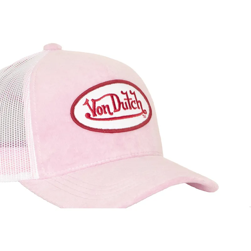 cap-zaobljena-pink-snapback-von-dutch