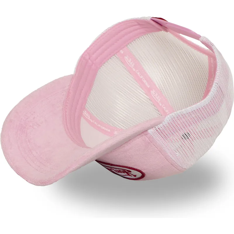 cap-zaobljena-pink-snapback-von-dutch