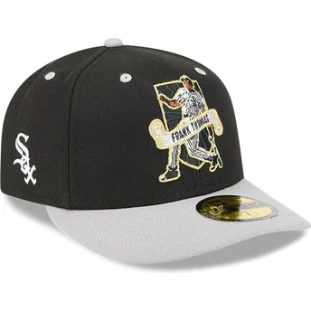 Kape zaobljena crna prilagođen 59FIFTY Player Frank Thomas Chicago White Sox MLB New Era