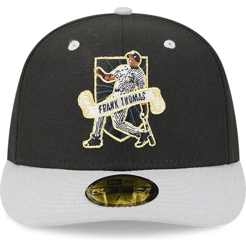 kapa-zaobljena-crna-prilagodena-59fifty-player-frank-thomas-chicago-white-sox-mlb-new-era