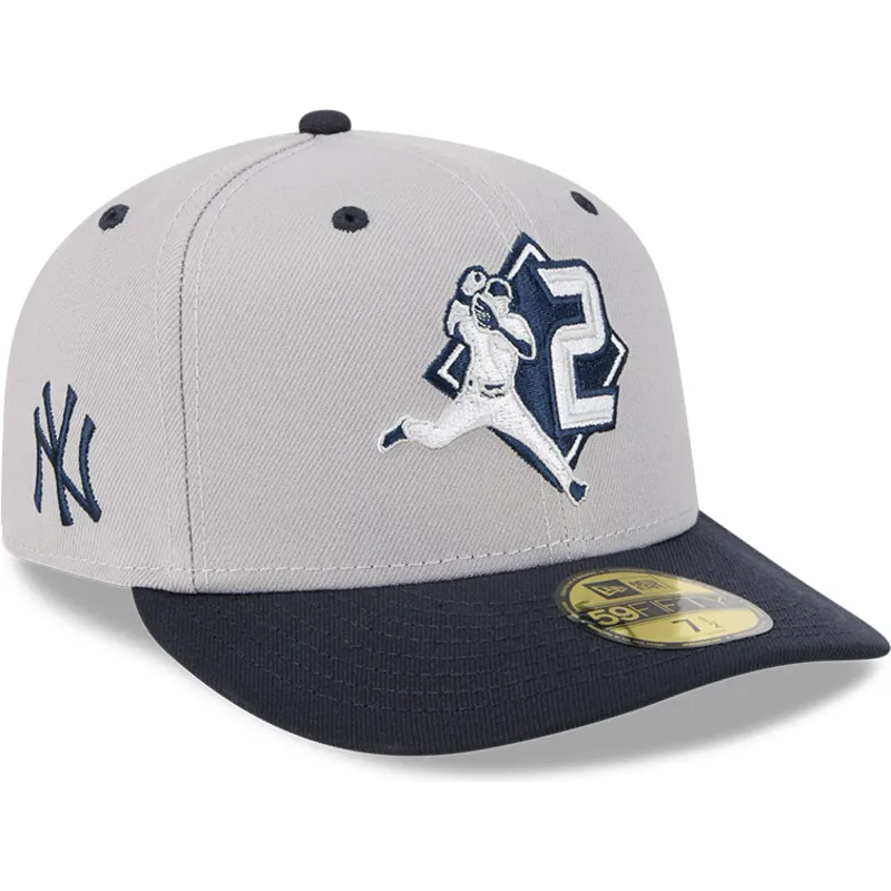 kapa-zaobljena-siva-prilagodena-59fifty-player-derek-jeter-new-york-yankees-mlb-new-era