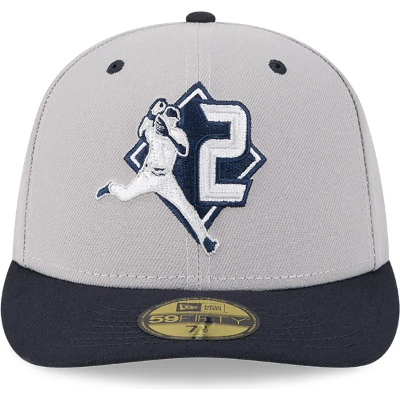 kapa-zaobljena-siva-prilagodena-59fifty-player-derek-jeter-new-york-yankees-mlb-new-era