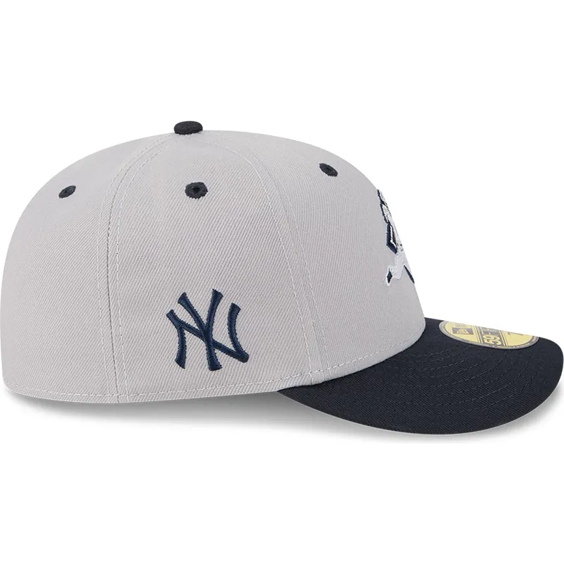 kapa-zaobljena-siva-prilagodena-59fifty-player-derek-jeter-new-york-yankees-mlb-new-era
