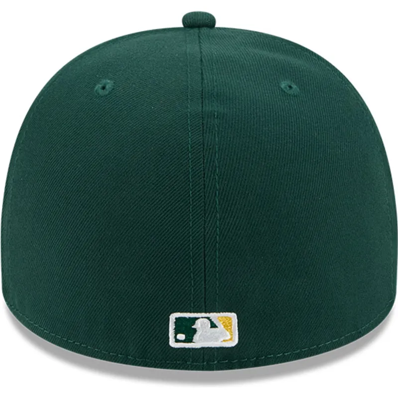 kapa-zaobljena-zelena-prilagodena-59fifty-a-frame-wired-oakland-athletics-mlb-new-era