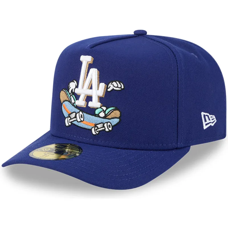 kapa-zaobljena-plava-prilagodena-59fifty-a-frame-cartoon-los-angeles-dodgers-mlb-new-era