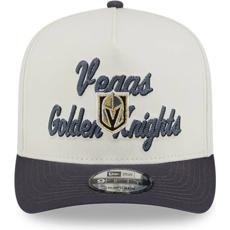 cap-zaobljena-beige-snapback-9fifty-a-frame-chainstitch-vegas-golden-knights-nhl-new-era