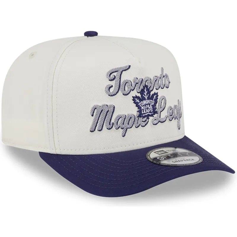 kapa-zaobljena-bez-snapback-9fifty-a-frame-chainstitch-toronto-maple-leafs-nhl-new-era