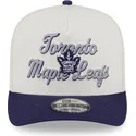 kapa-zaobljena-bez-snapback-9fifty-a-frame-chainstitch-toronto-maple-leafs-nhl-new-era