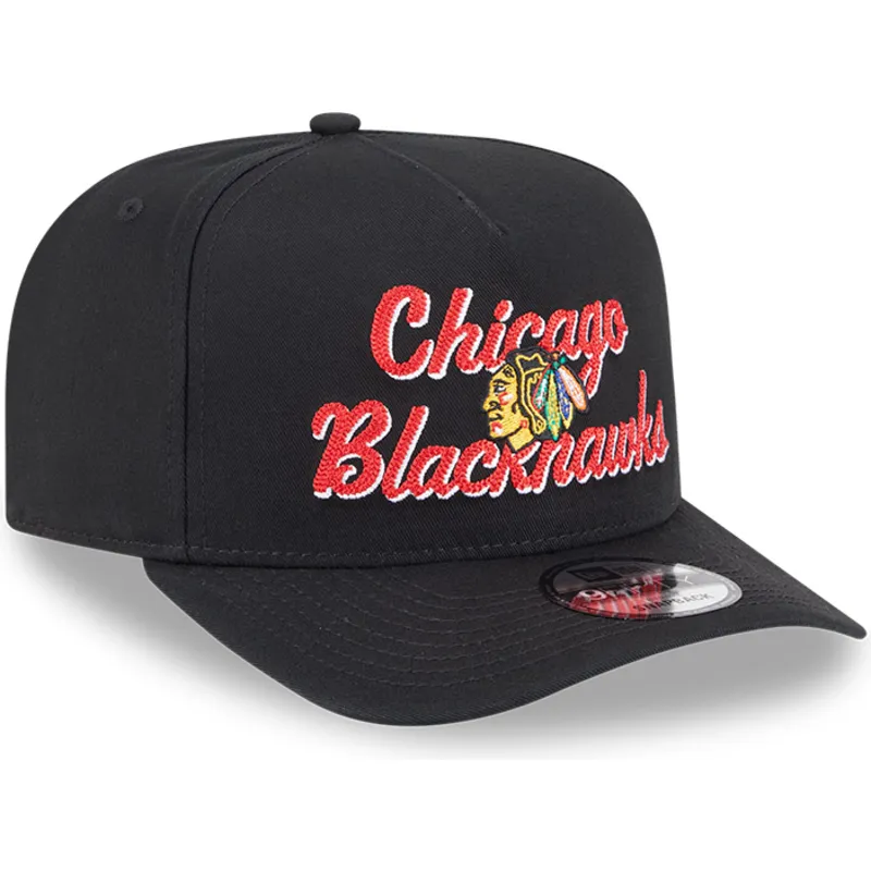 kapa-zaobljena-crna-snapback-9fifty-a-frame-chainstitch-chicago-blackhawks-nhl-new-era