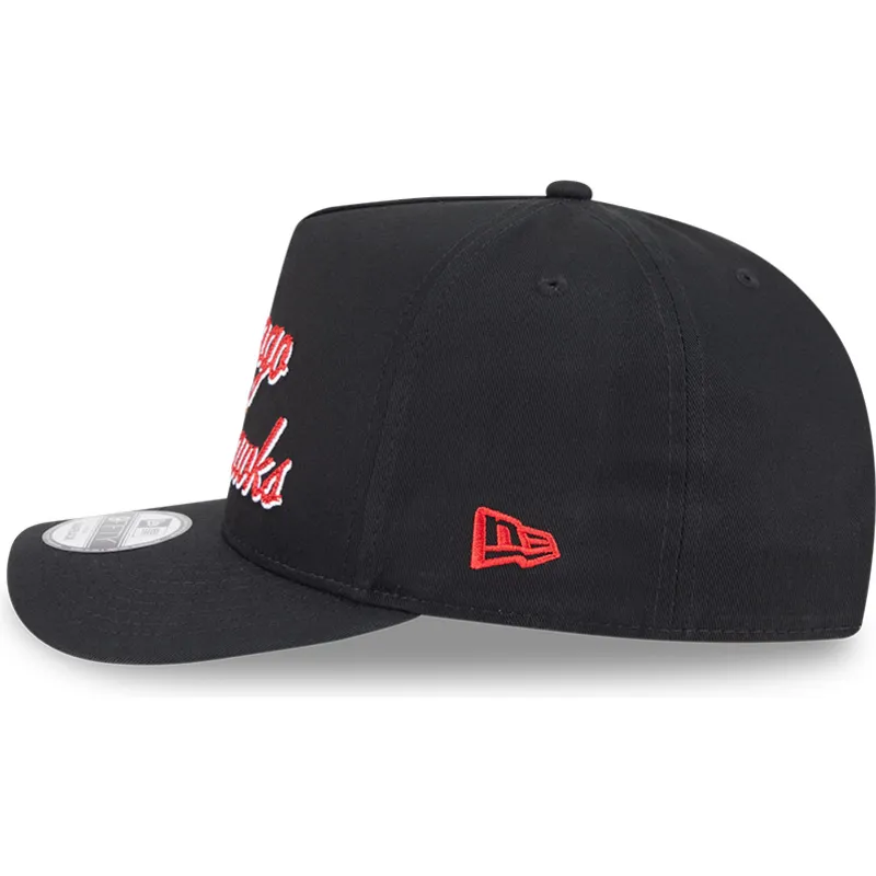 kapa-zaobljena-crna-snapback-9fifty-a-frame-chainstitch-chicago-blackhawks-nhl-new-era