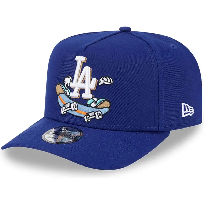 kapa-zaobljena-plava-snapback-9fifty-a-frame-cartoon-los-angeles-dodgers-mlb-new-era