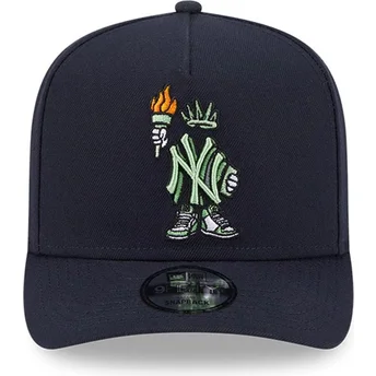 New Era Curved Brim 9FIFTY A Frame Cartoon New York...