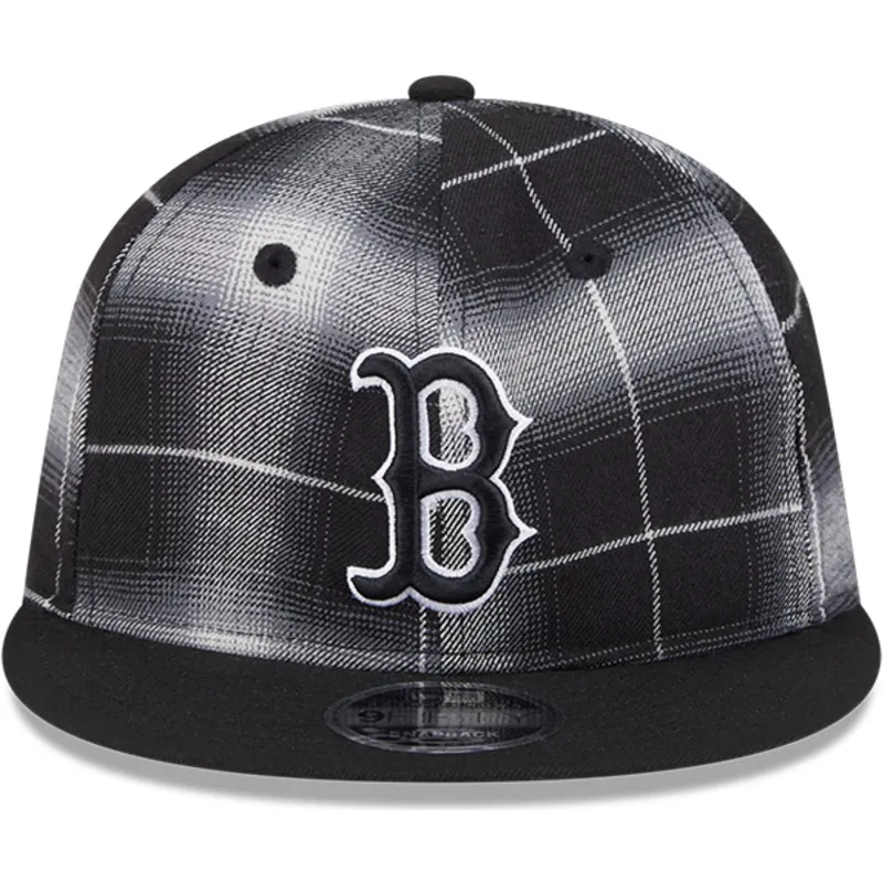 cap-ravna-black-snapback-9fifty-retro-crown-plaid-boston-red-sox-mlb-new-era