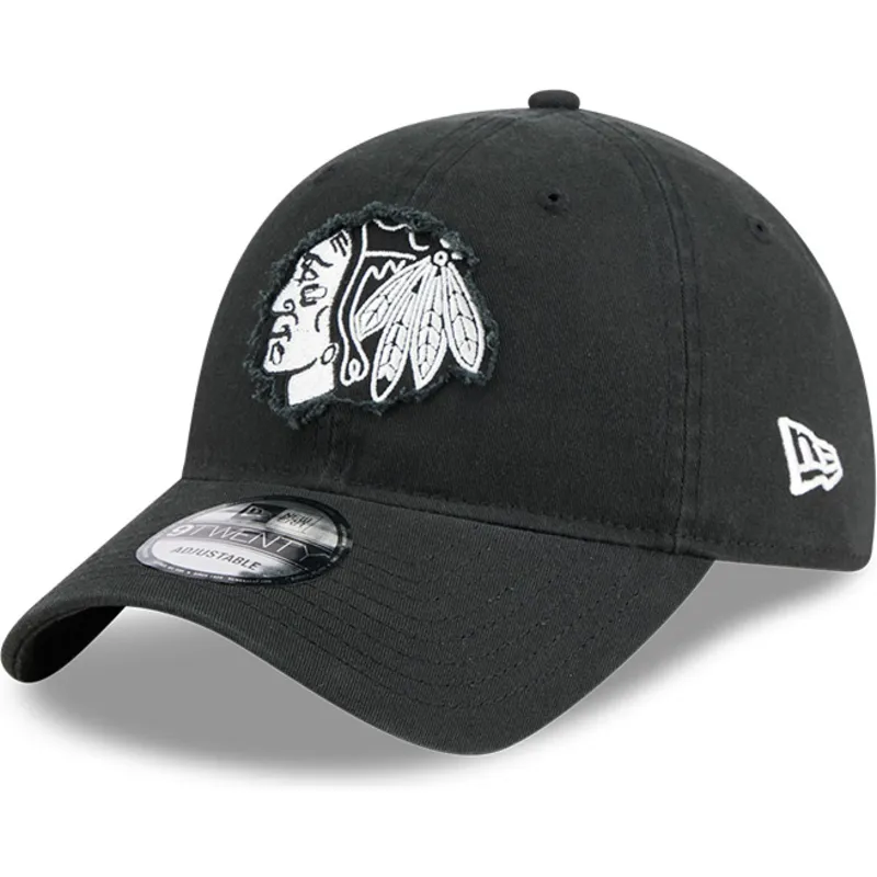 cap-zaobljena-black-adjustable-strap-9twenty-stamp-chicago-blackhawks-nhl-new-era