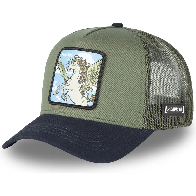 kapa-zaobljena-zelena-snapback-cas2-pe2-pegaz-mitska-bica-capslab