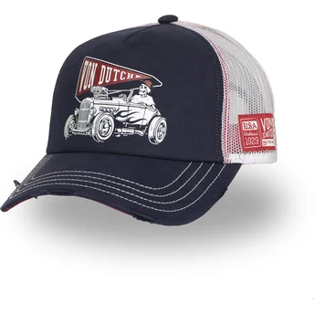 Kapa zaobljena mornarsko plava snapback CREW26 Von Dutch
