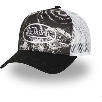 Kapa zaobljena crna snapback SUBL06 Von Dutch
