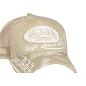 cap-zaobljena-beige-snapback-von-dutch