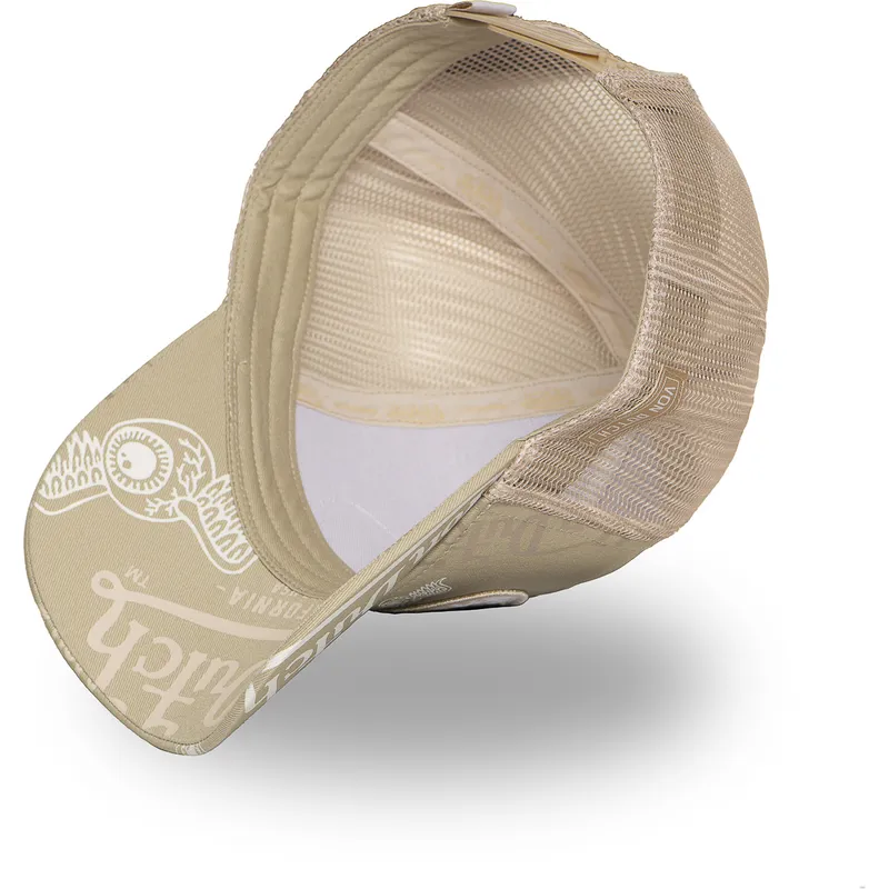 cap-zaobljena-beige-snapback-von-dutch