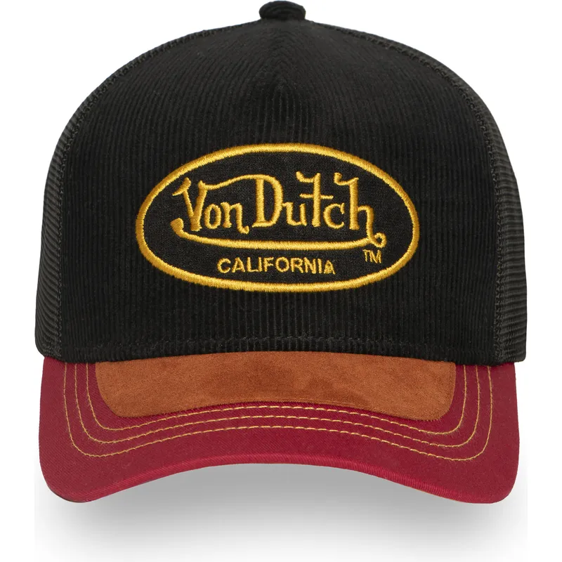 kape-zaobljena-crna-snapback-shield03-von-dutch