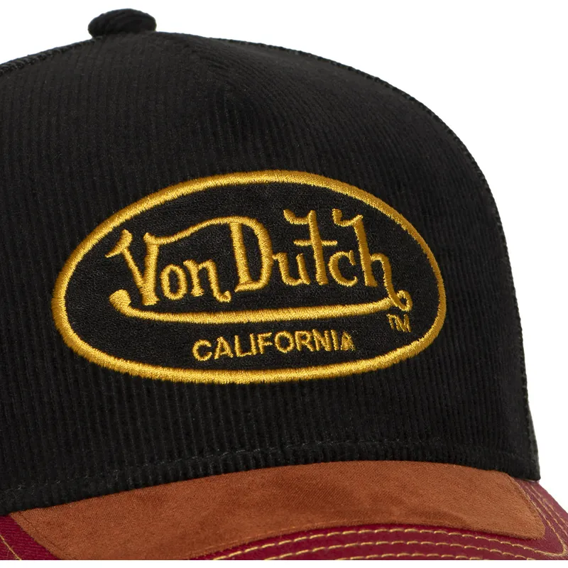 kape-zaobljena-crna-snapback-shield03-von-dutch