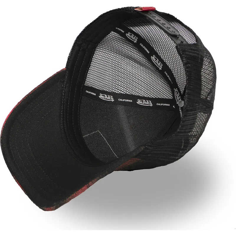 cap-zaobljena-red-snapback-von-dutch