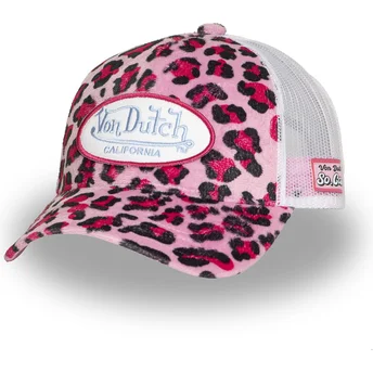 Cap zaobljena leopard snapback Von Dutch