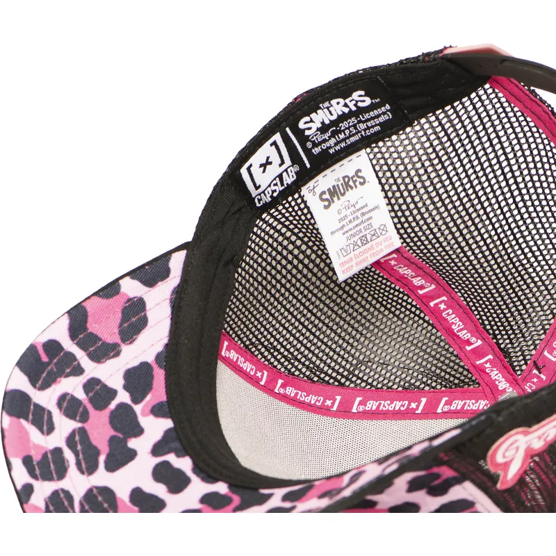 cap-zaobljena-leopard-snapback-smurfette-the-smurfs-capslab cap-zaobljena-leopard-snapback-smurfette-the-smurfs-capslab