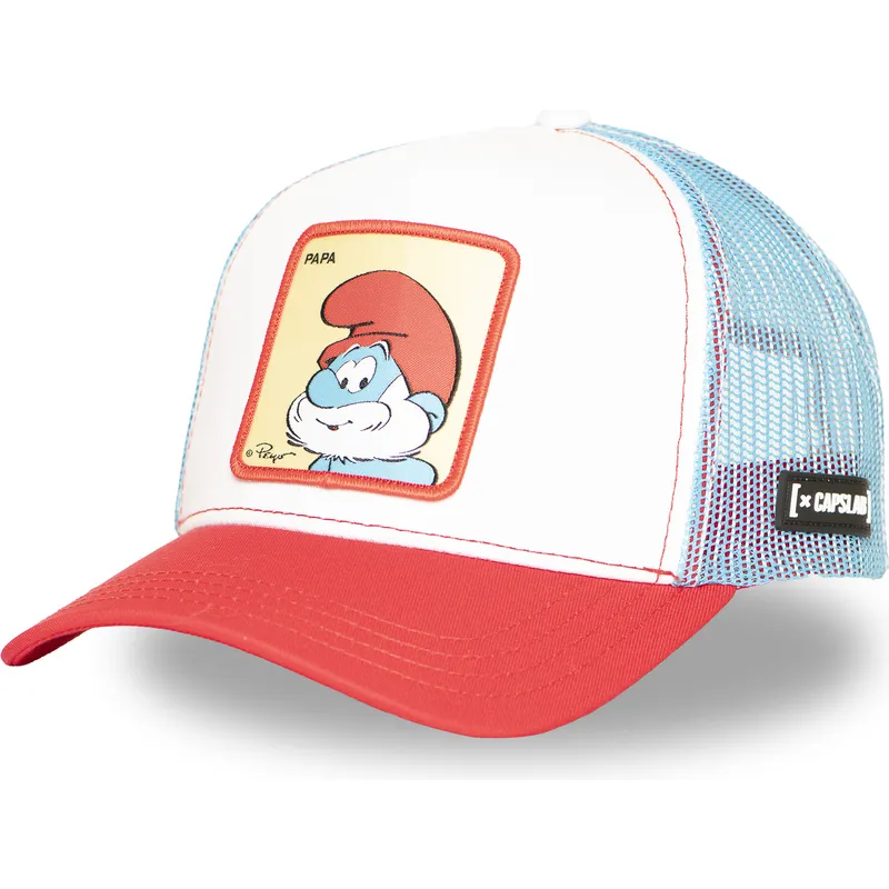 kapa-zaobljena-visebojno-snapback-smu-papa-tata-strumf-strumfovi-capslab