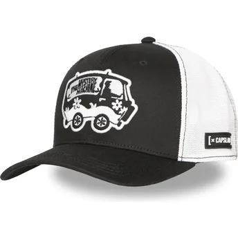 Kape zaobljena crna snapback The Mystery Machine SD3 VAN Scooby-Doo The Mystery Machine Scooby-Doo Capslab