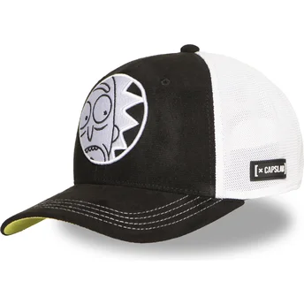 Kape zaobljena crna snapback Rick Sanchez REM6 GLO Rick Rick Sanchez Rick and Morty Capslab