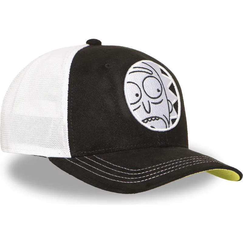 cap-zaobljena-black-snapback-rick-sanchez-rick-and-morty-capslab