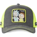 cap-zaobljena-gray-snapback-rick-and-morty-rick-and-morty-capslab