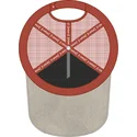 kapa-zaobljena-siva-snapback-pea5-pea-kikiriki-capslab