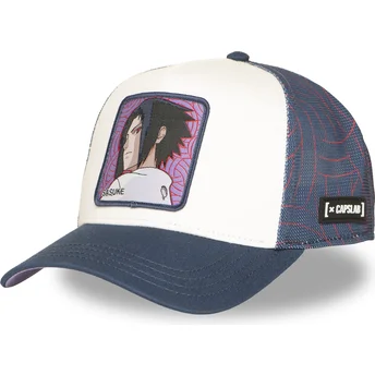 Cap zaobljena white snapback Sasuke Uchiha Naruto Capslab