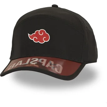 Cap zaobljena black adjustable strap Akatsuki Naruto Capslab