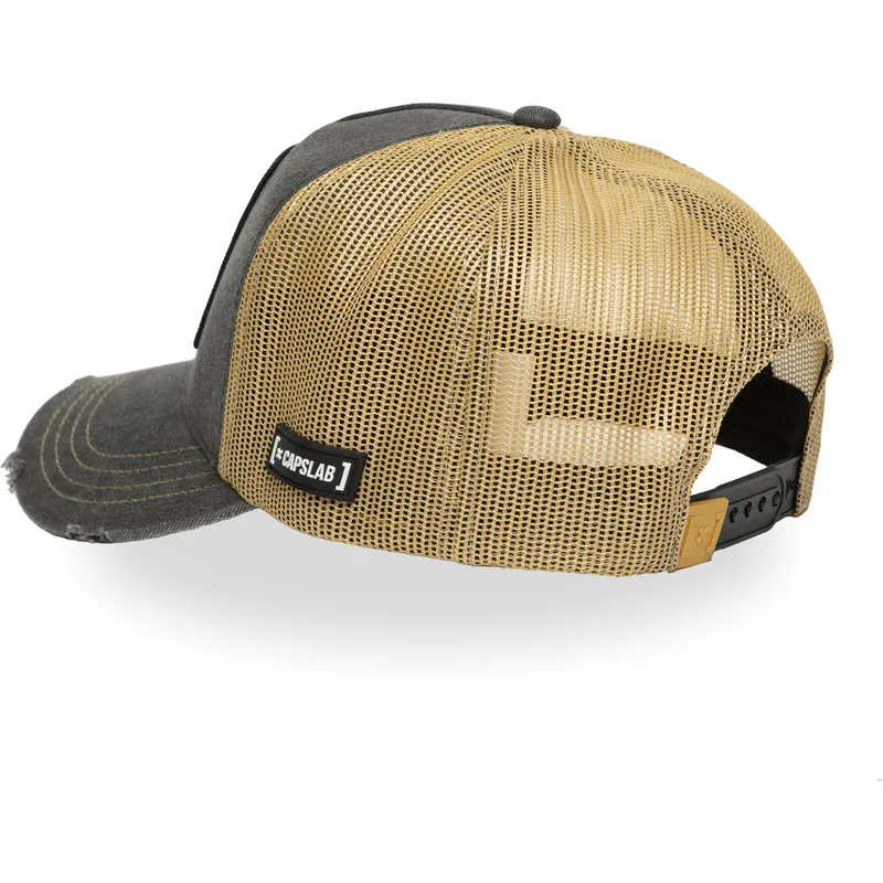 kapa-zaobljena-siva-snapback-lck-joe-dalton-lucky-luke-capslab