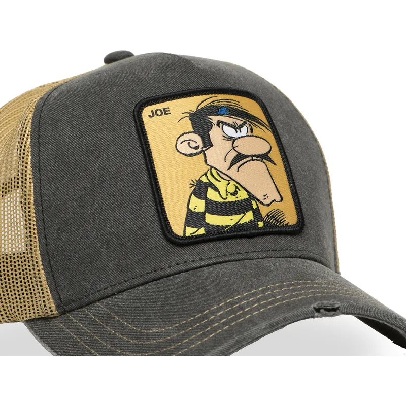 kapa-zaobljena-siva-snapback-lck-joe-dalton-lucky-luke-capslab