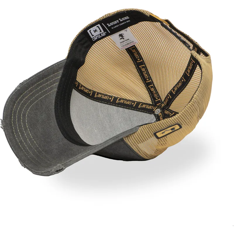 kapa-zaobljena-siva-snapback-lck-joe-dalton-lucky-luke-capslab