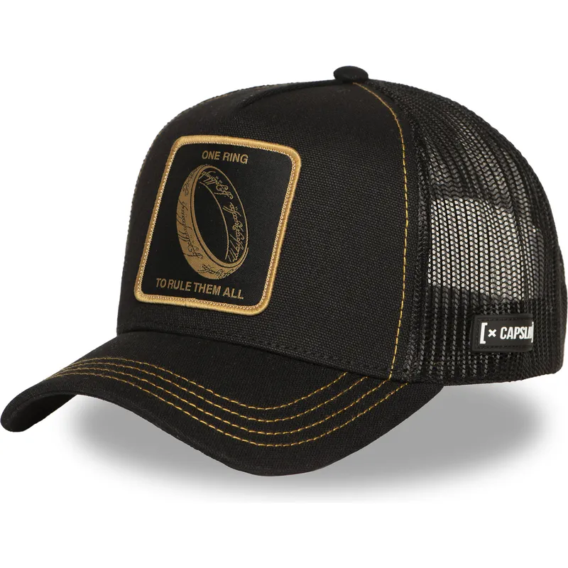 cap-zaobljena-black-snapback-anillo-unico-lotr-rin-el-senor-one-ring-the-lord-of-the-rings-capslab