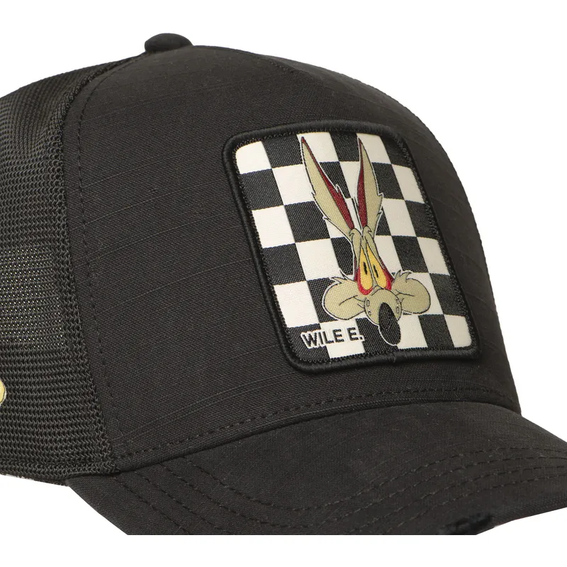 kapa-zaobljena-crna-snapback-loo12-wil-kojot-looney-tunes-capslab