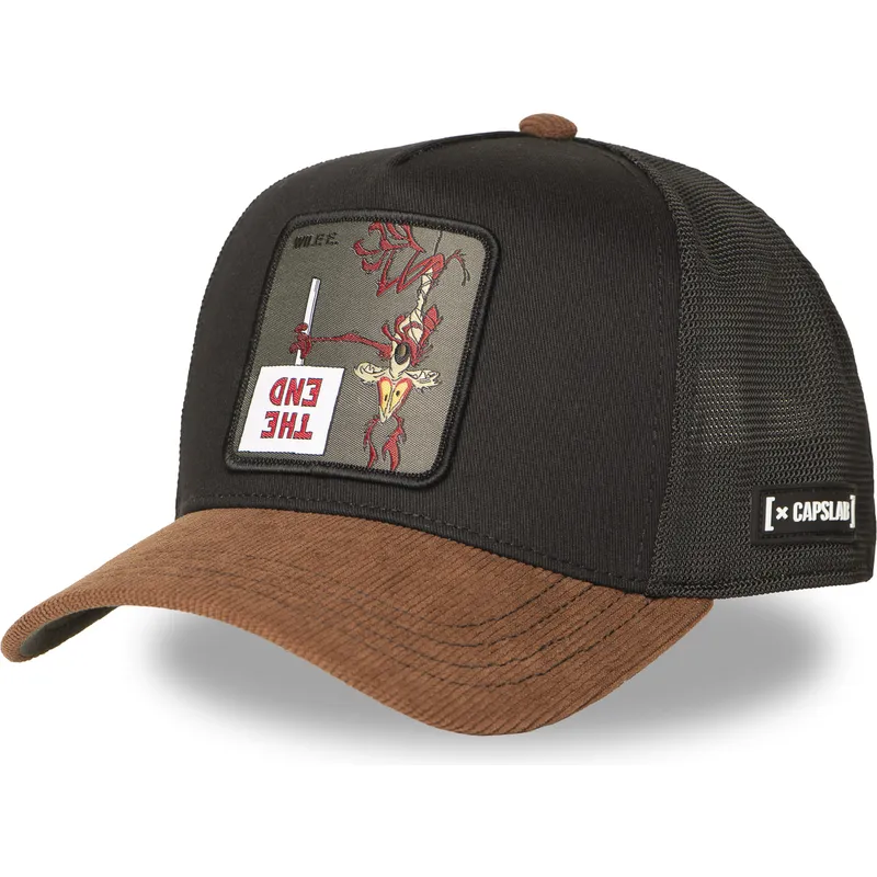 kapa-zaobljena-crna-snapback-loo12-wi2-kojot-looney-tunes-capslab