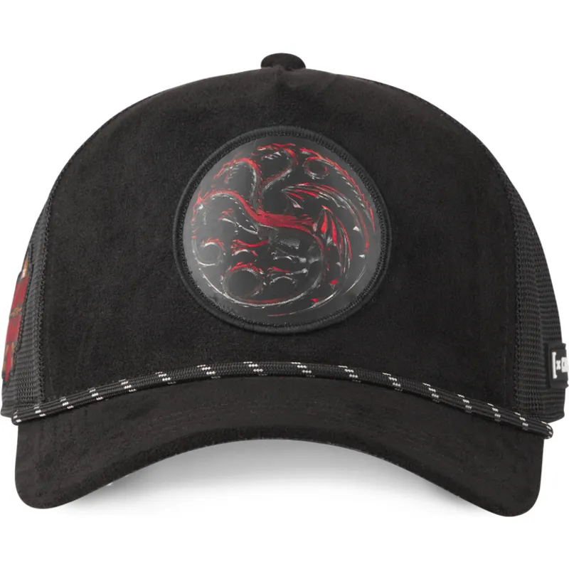 kapa-zaobljena-crna-snapback-hod-sym-kuca-targaryen-igra-prijestolja-capslab