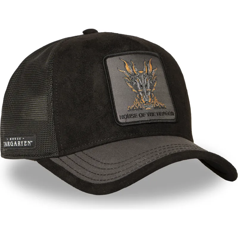 cap-zaobljena-black-snapback-house-of-the-dragon-hod-dra-juego-game-of-thrones-capslab