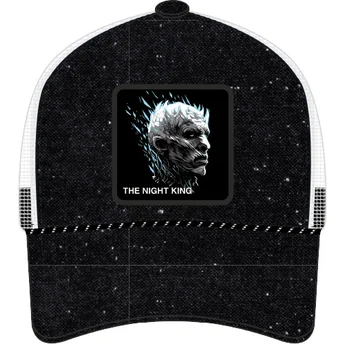 Kape zaobljena crna snapback Rey de la Noche GOT NIG Juego Rey Noći Game of Thrones Capslab