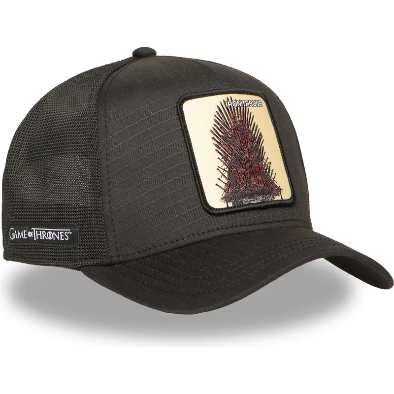 kape-zaobljena-crna-snapback-trono-de-hierro-got-iro-juego-zeljezni-prijestol-game-of-thrones-capslab